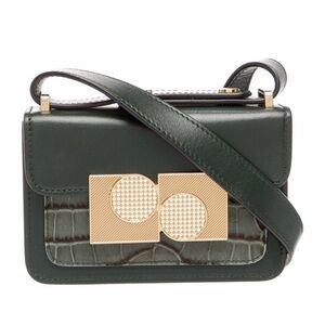 Ports 1961 Anika Bag, in Green Bag with Gold Detail